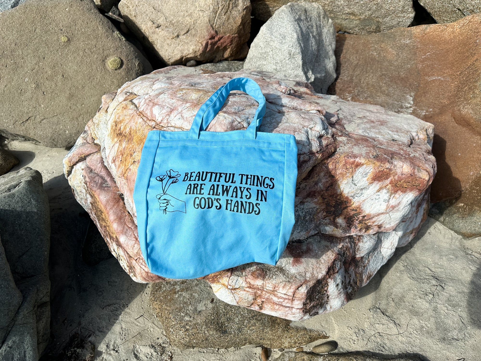 Beautiful Things Zippered Tote Bag
