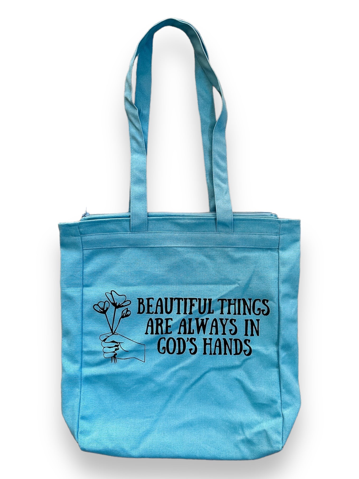 Beautiful Things Zippered Tote Bag